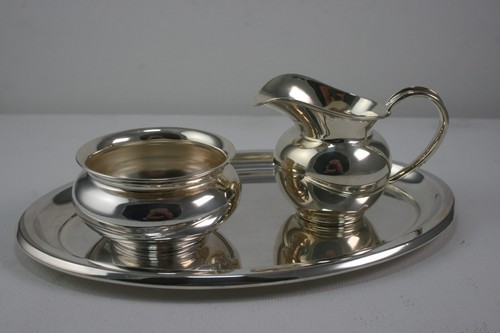 Tablett zuckerdose - tablett, &