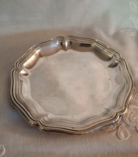 Barocker Teller, 800er Silber