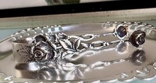 Zucker Zange Rose Silber 835