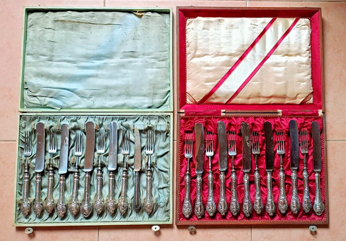 Besteck silber 800 - silber,